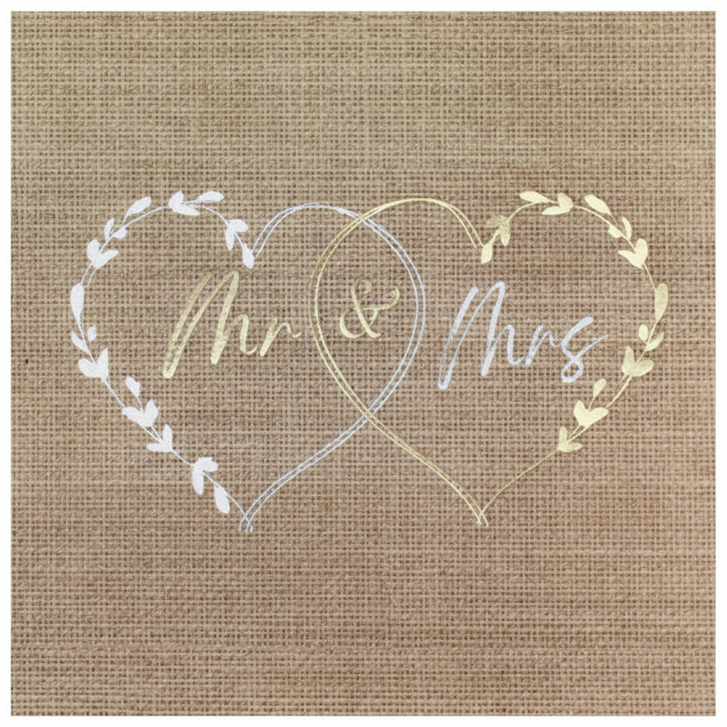 Serviette Natürliche Hochzeit