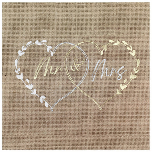 Serviette Natürliche Hochzeit