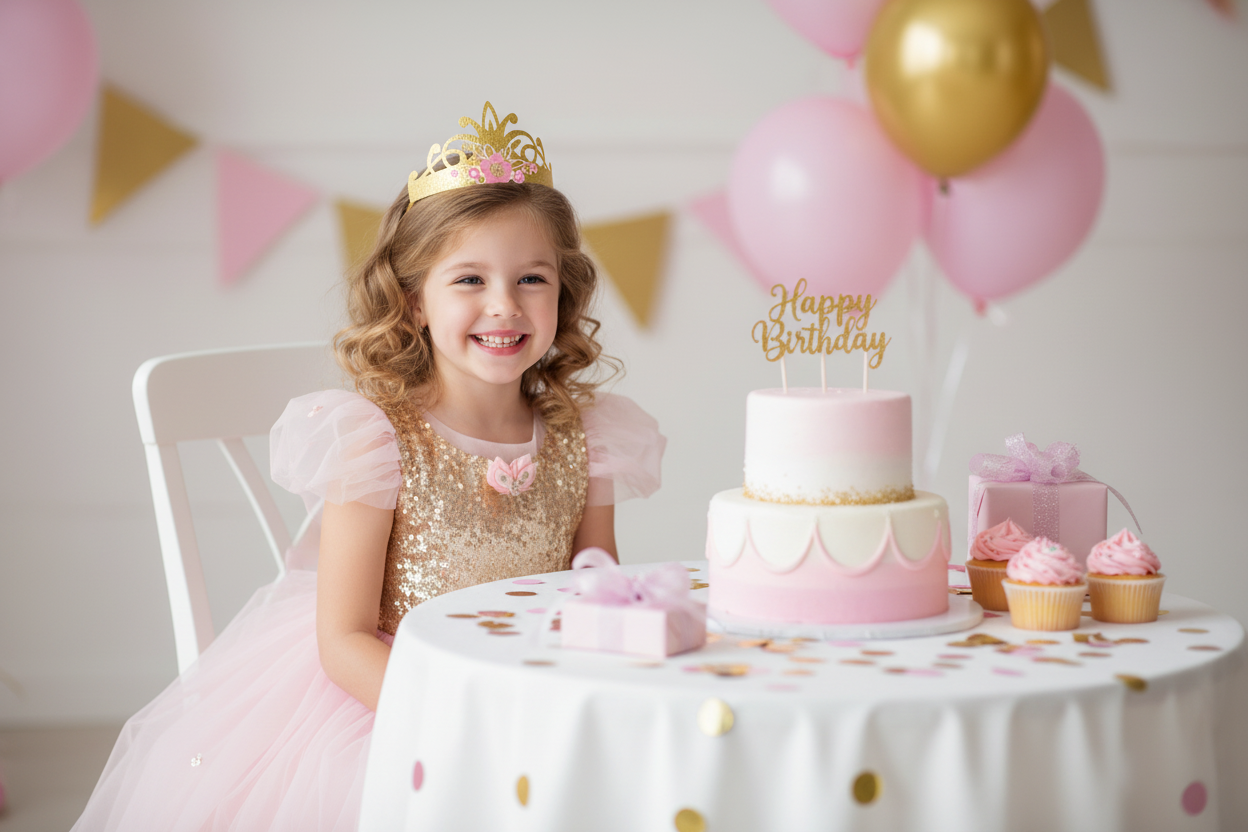 Crown Princess for a Day Paper 8 pcs