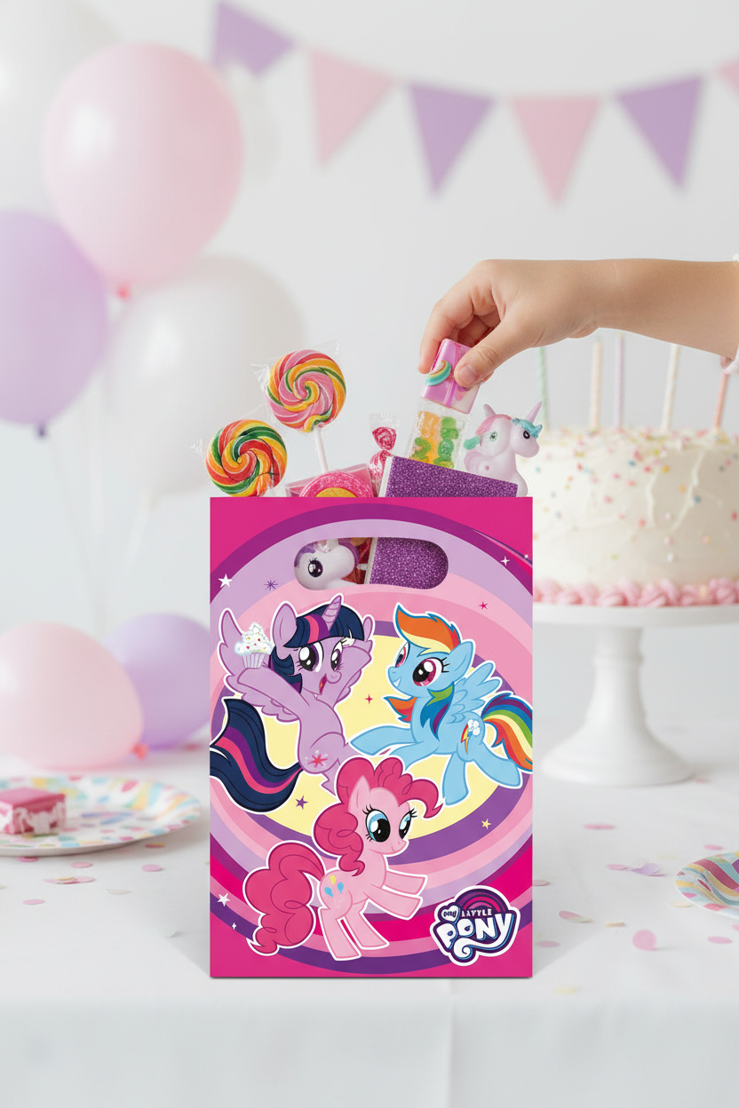 My Little Pony party bags - plastic