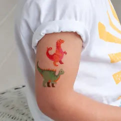 Abwaschbare Tattoos - Baby Dinos