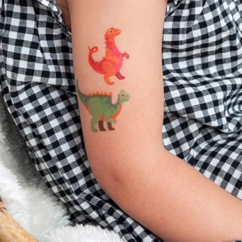 Abwaschbare Tattoos - Baby Dinos