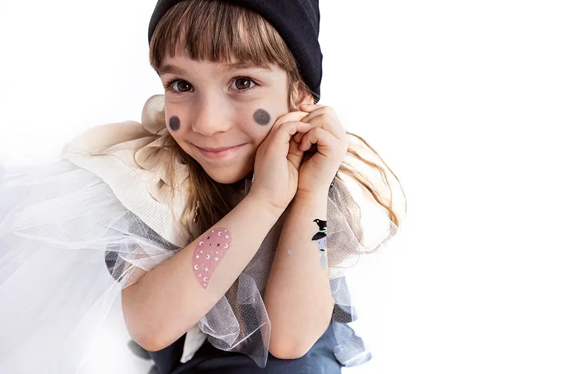 Abwaschbare Tattoos Halloween, Mix - Avaloon Party-Deko-Geschenke