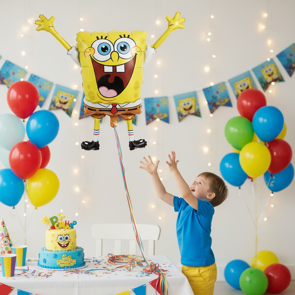 Folienballon SpongeBob Schwammkopf