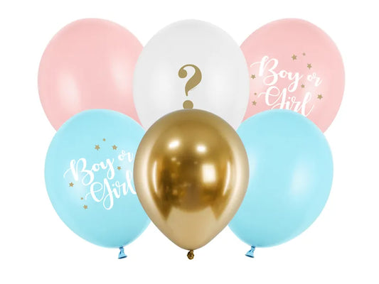 Ballons 30 cm, Boy or Girl, mix - Avaloon Party-Deko-Geschenke