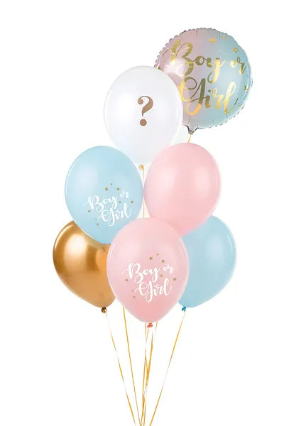 Ballons 30 cm, Boy or Girl, mix - Avaloon Party-Deko-Geschenke