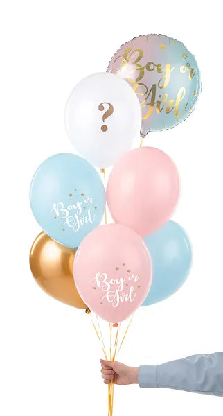 Ballons 30 cm, Boy or Girl, mix - Avaloon Party-Deko-Geschenke