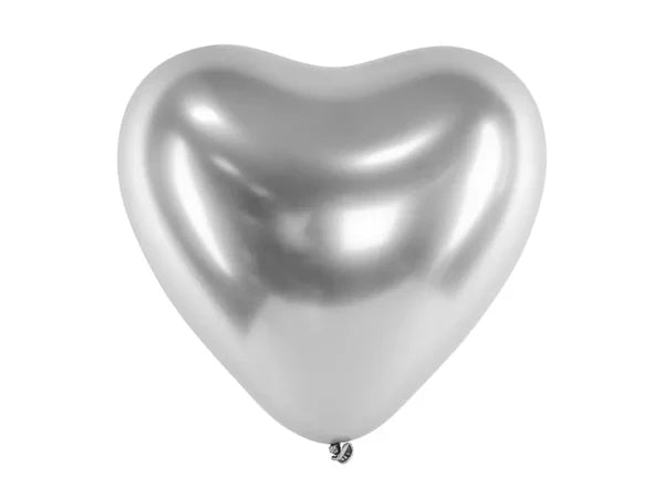 Balloons Glossy 30cm, Hearts