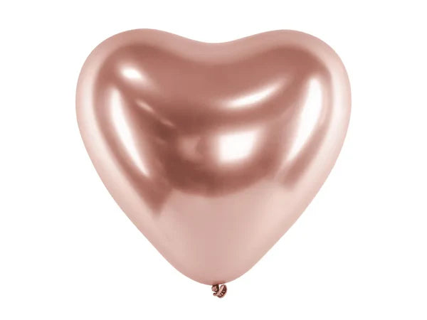 Balloons Glossy 30cm, Hearts