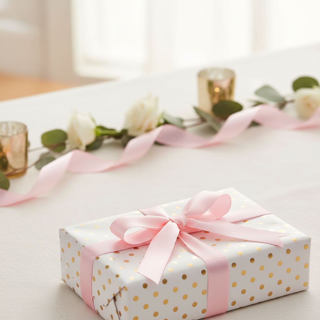 Geschenkband Satin 15mmx3m, rosa
