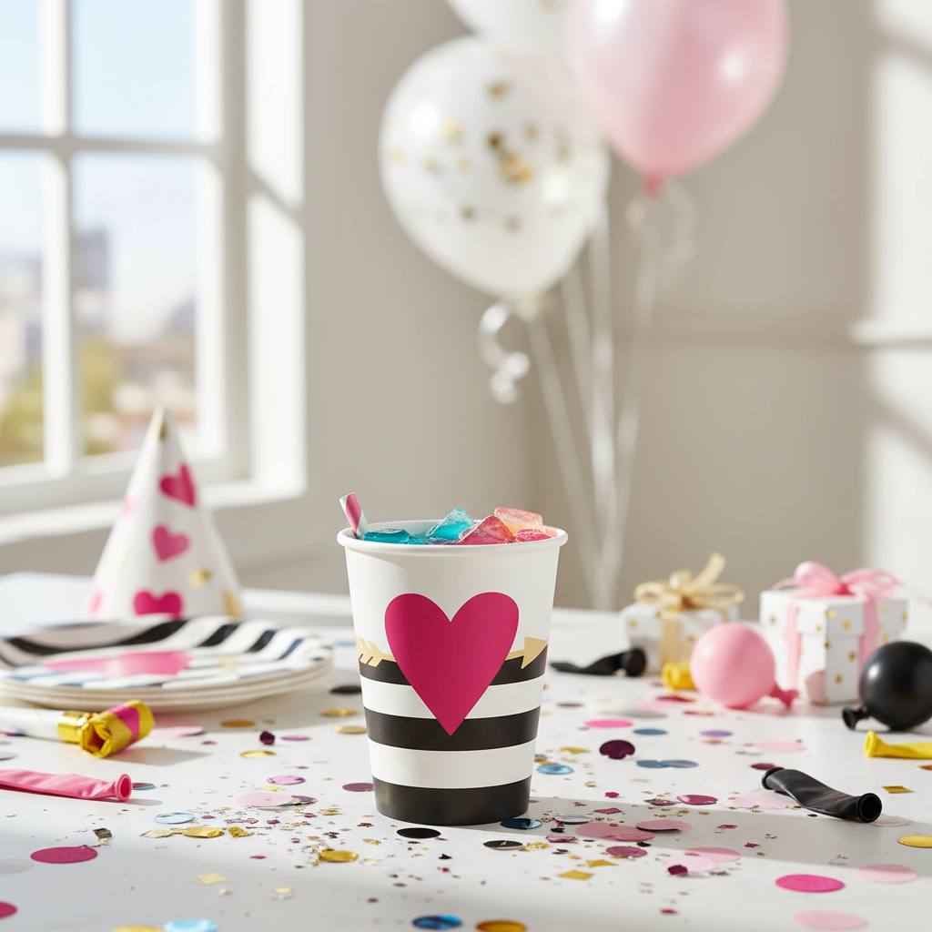 Becher Everyday Love Big Heart 8 Stk