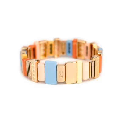 Design-Armband mit Emaille – Simone à Bordeaux