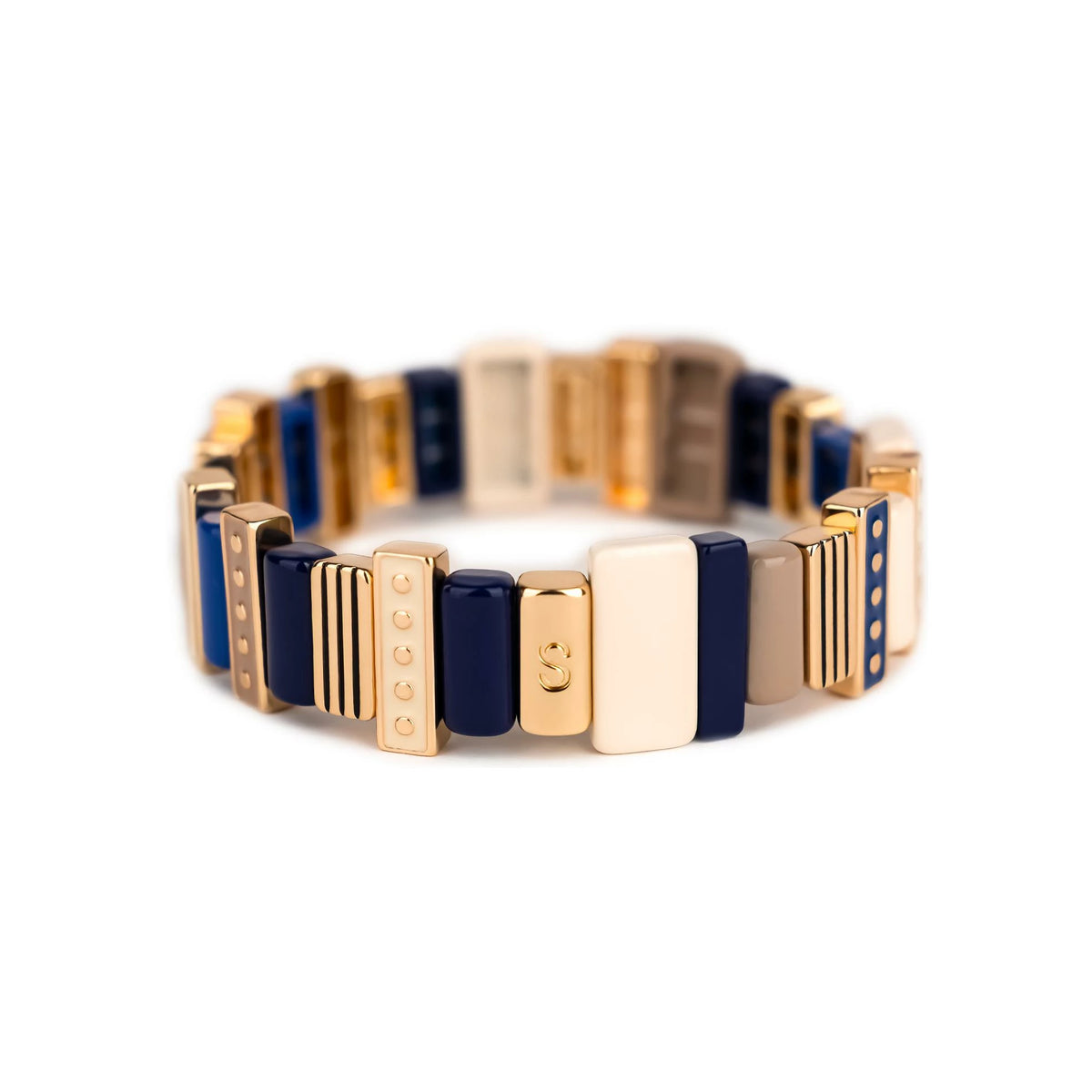 Design-Armband mit Emaille – Simone à Bordeaux