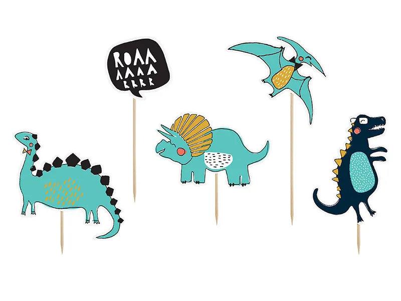Cake Topper Dinosaurier, 10,5–20 cm