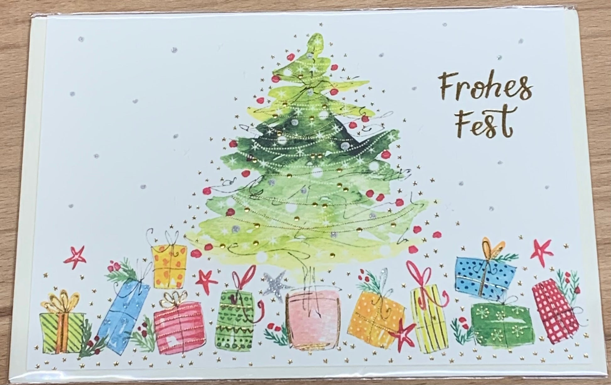 Karte Frohes Fest - Avaloon Party-Deko-Geschenke