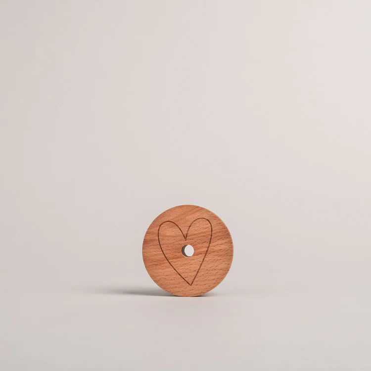 Heart Lid for Tall Drinking Glass