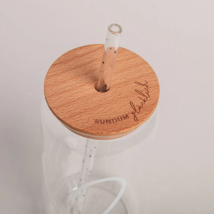 Lid All-around happy for Tall Drinking Glass