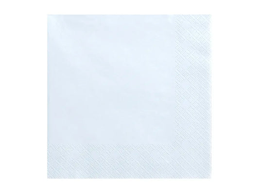 Dreilagige Servietten, hellblau, 33x33cm - Avaloon Party-Deko-Geschenke