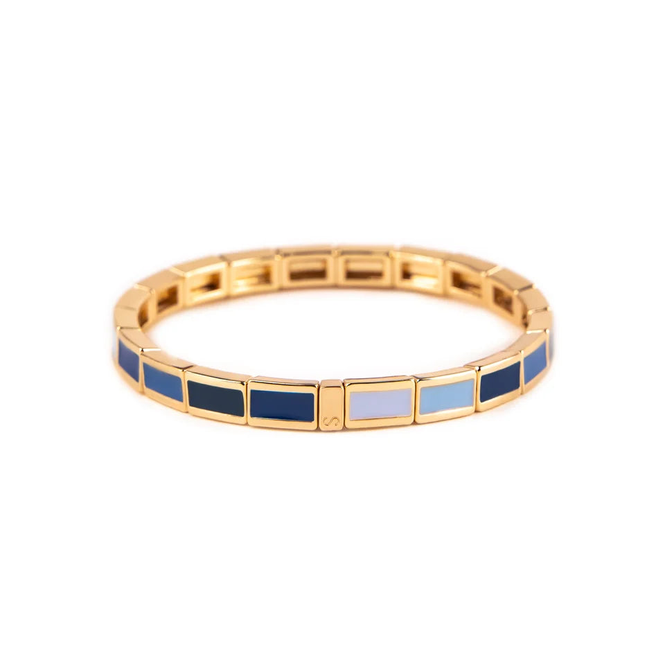 Armband Fin Serti Nuit Étoilée