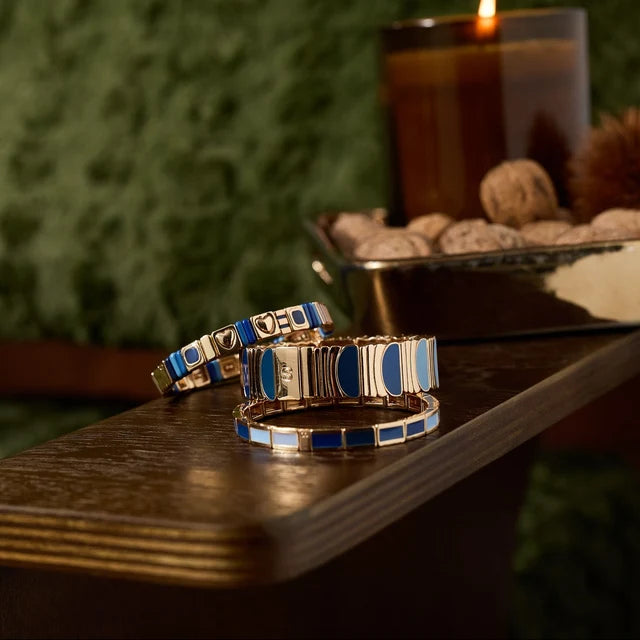 Armband Fin Serti Nuit Étoilée