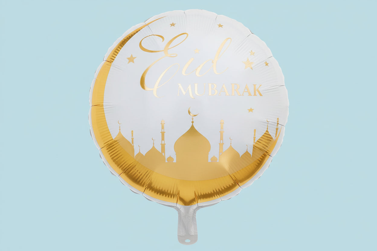 Folienballon Eid Mubarak 45 cm