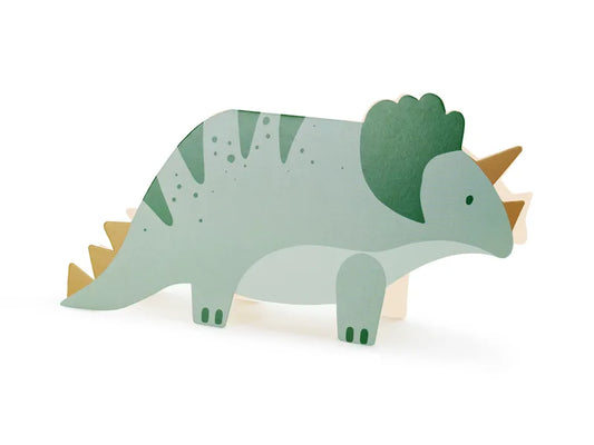 Einladungen Triceratops, Mischung