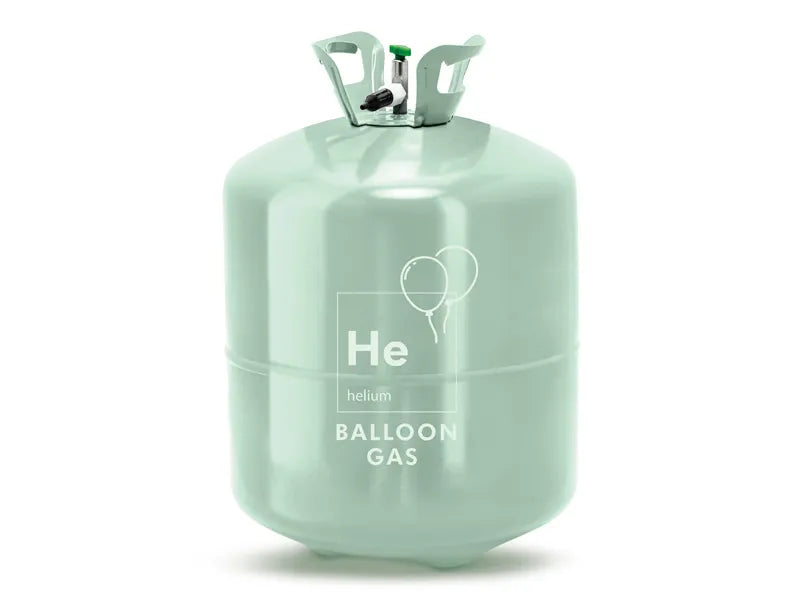 Flasche mit Helium, Grün, max 90 Ballons