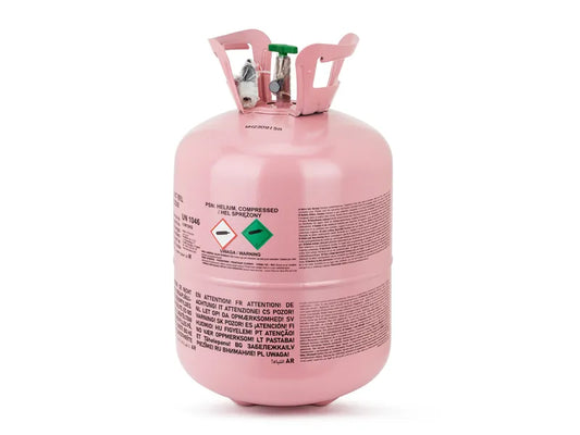 Flasche mit Helium, Rosa, 50 Ballons - Avaloon Party-Deko-Geschenke