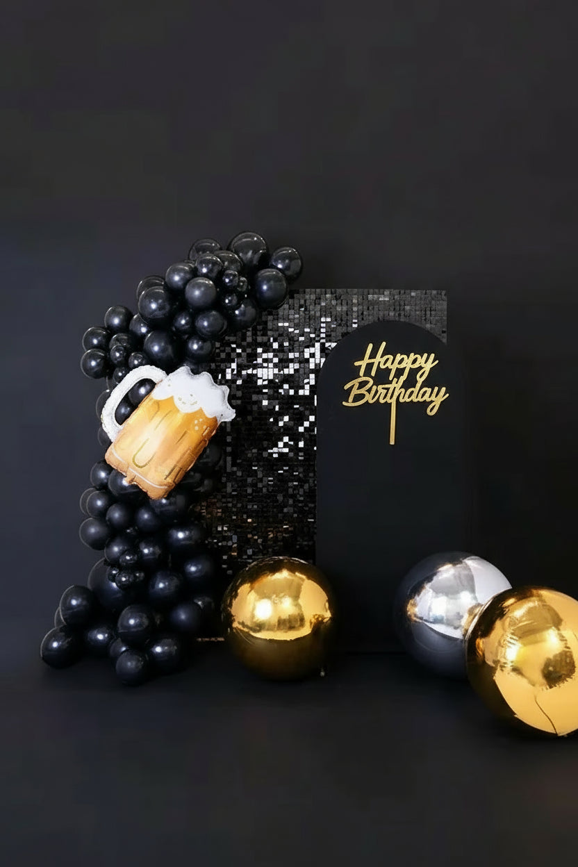 Folienballon Bier, 66 x 54 cm - Avaloon Party-Deko-Geschenke