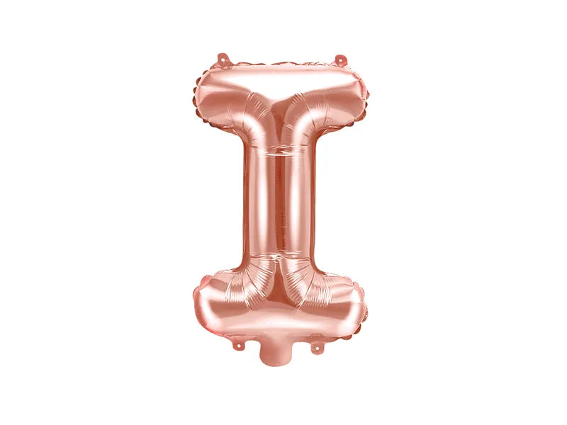 Folienballon Buchstaben 35cm, roségold