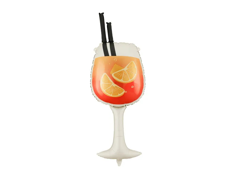 Folienballon Drink, 34x100 cm, Mix