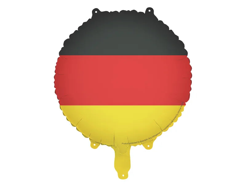 Folienballon Flagge 35 cm, Mix