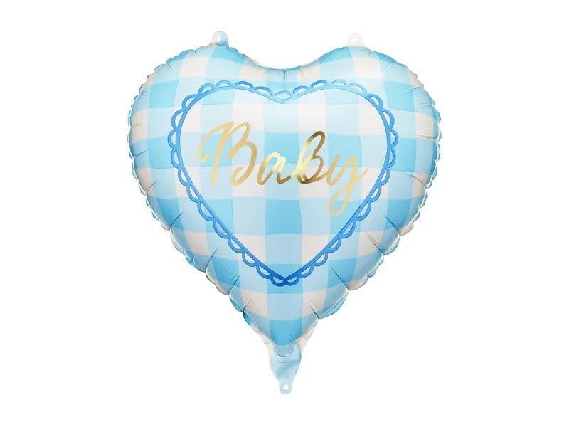 Folienballon Herz Baby, 35 cm