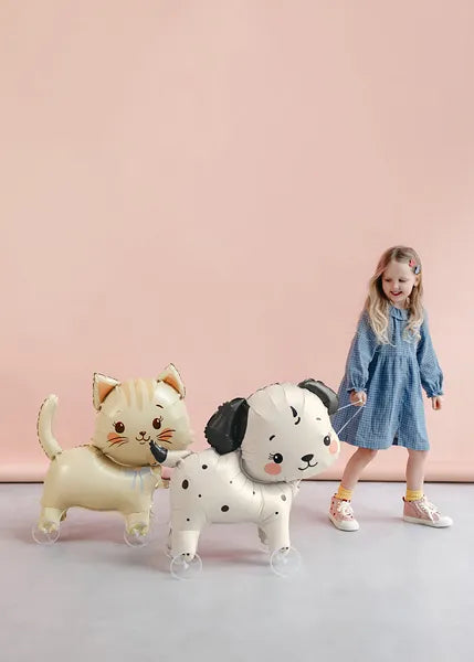 Foil Balloon Dog on Wheels, 70x59 cm, Assorted
