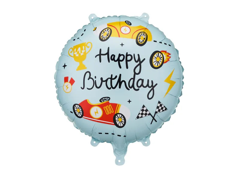 Folienballon Pastille Happy Birthday, Mix
