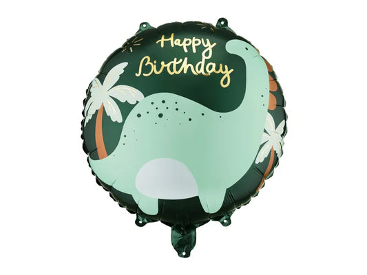 Folienballon Scheibe Brontosaurus