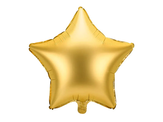 Folienballon Stern 48 cm Gold