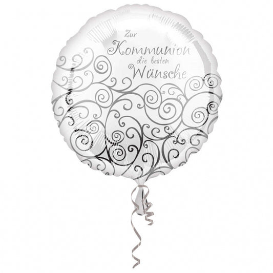 Folienballon Zur Kommunion 43 cm