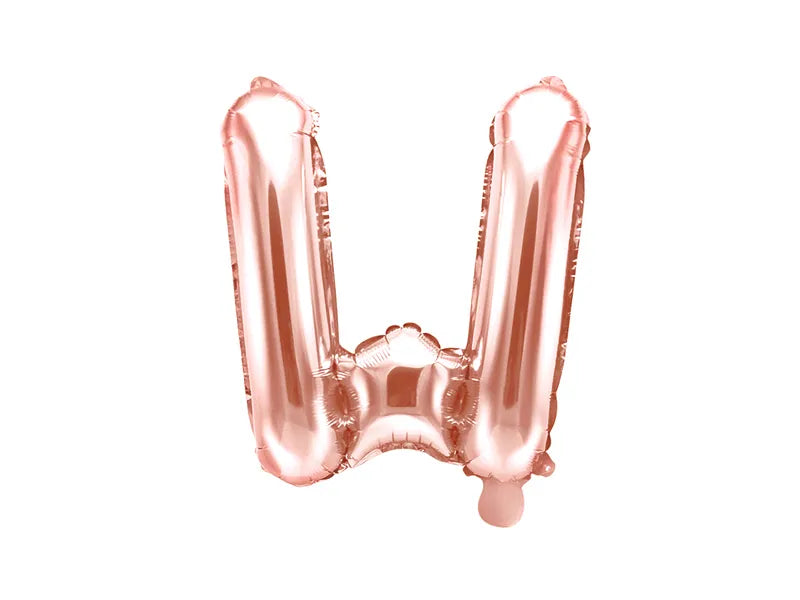 Folienballon Buchstaben 35cm, roségold