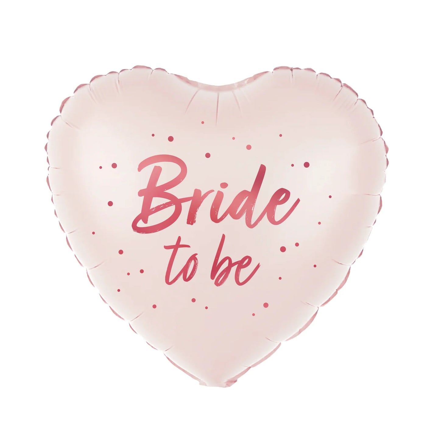 Folienballon Heart Bride to be 45 cm