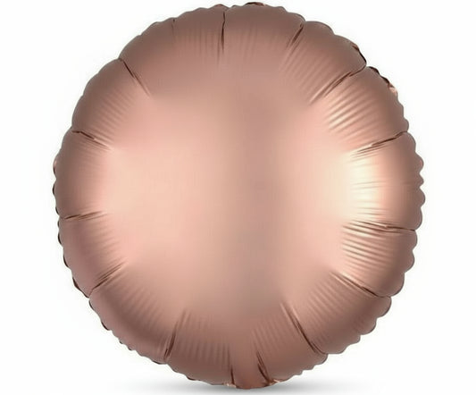 Folienballon Silk Lustre Rose Copper 43 cm