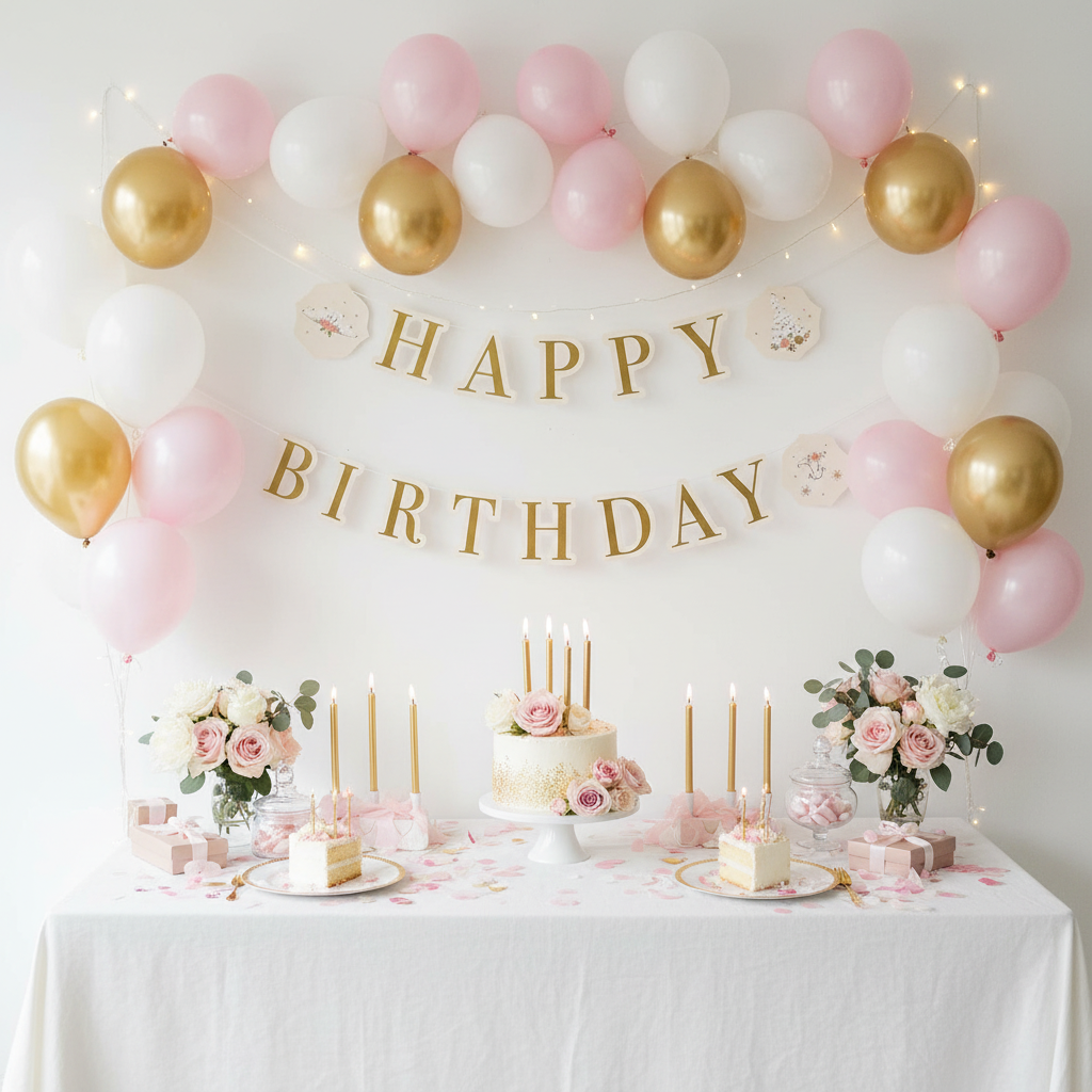 Party chain Princess for a Day paper 170 x 15 cm