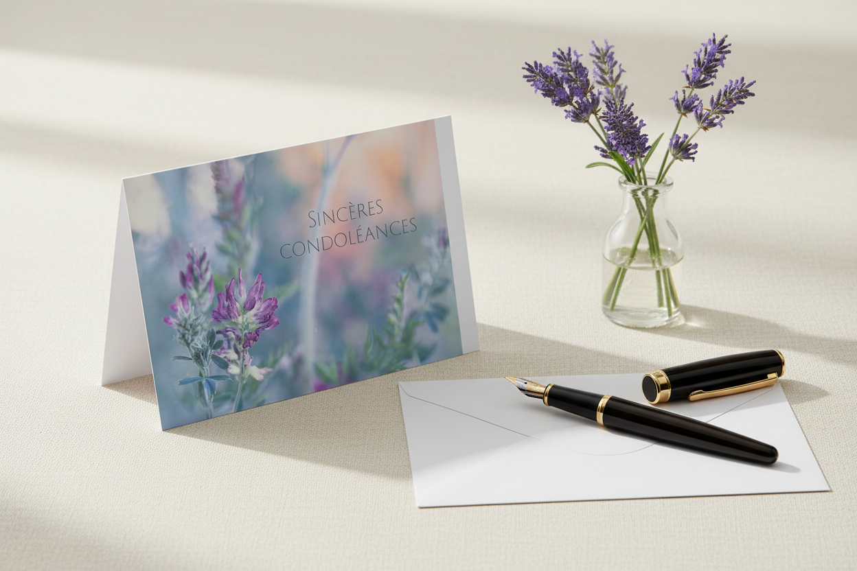 Card Sincere Condolences