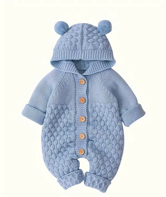 Baby Kapuzenpullover Strick