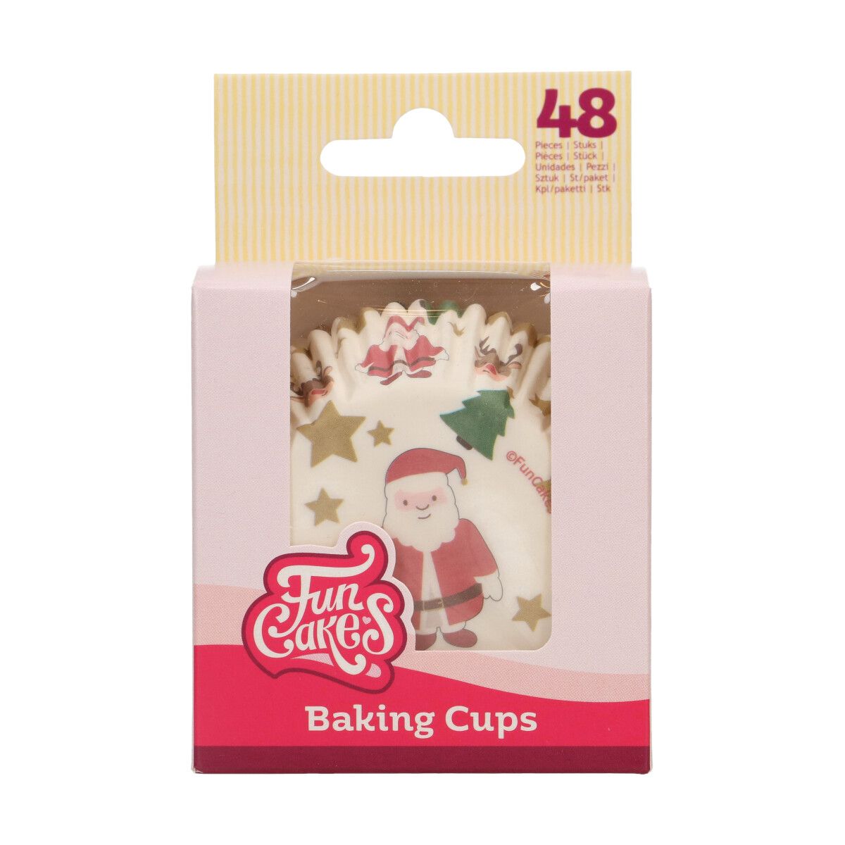 Muffinförmchen Weihnachten – FunCakes, 48 Stück
