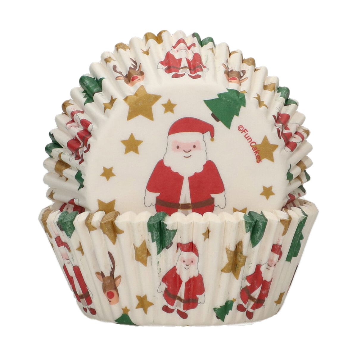 Muffinförmchen Weihnachten – FunCakes, 48 Stück