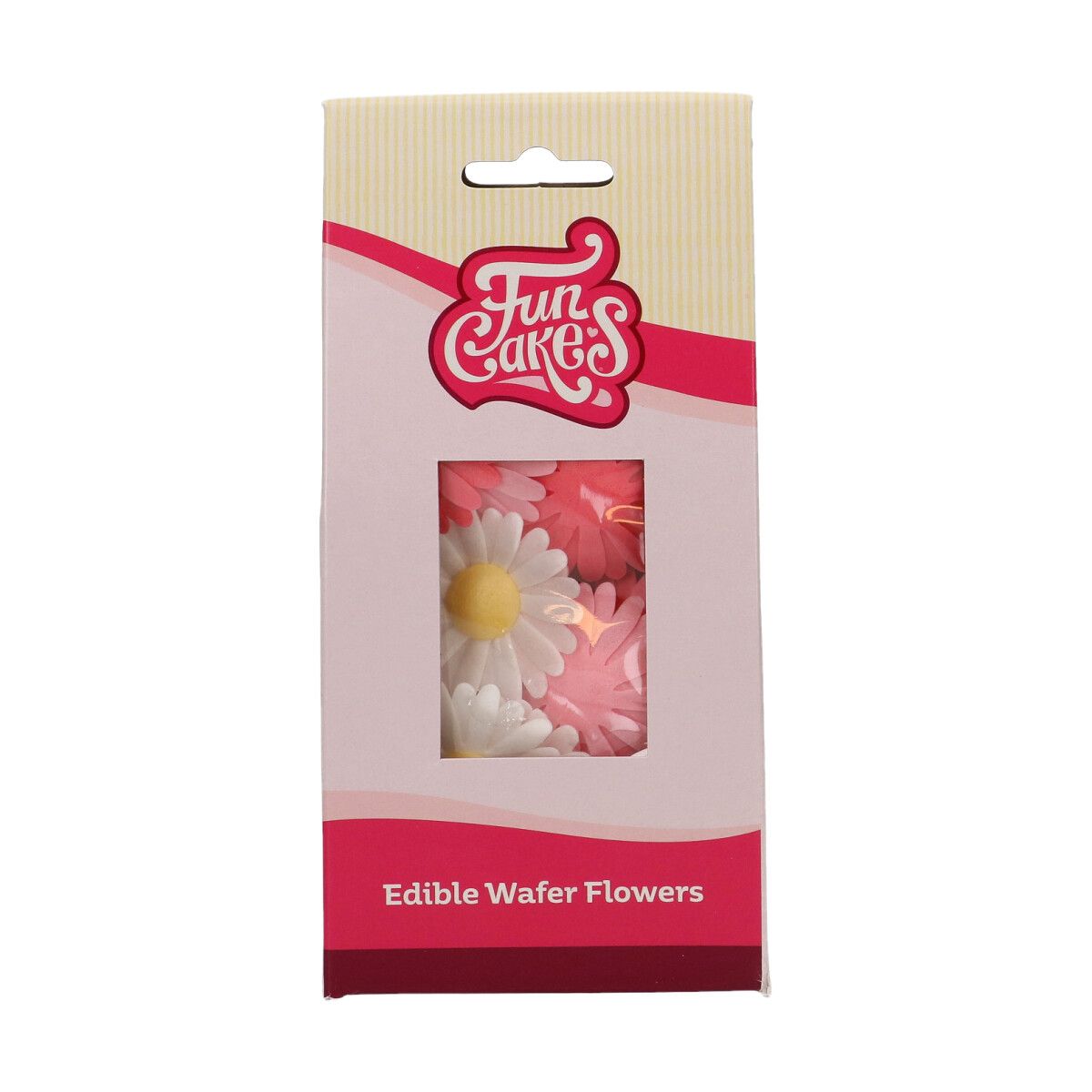 Essbare Gänseblümchen aus Oblaten – FunCakes, 13 Stück