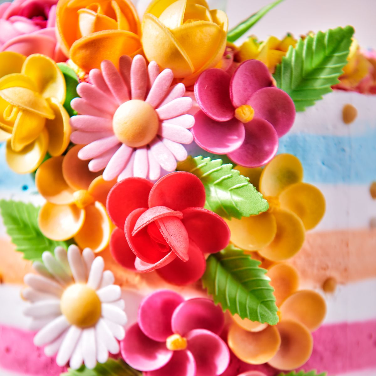 Essbare Gänseblümchen aus Oblaten – FunCakes, 13 Stück