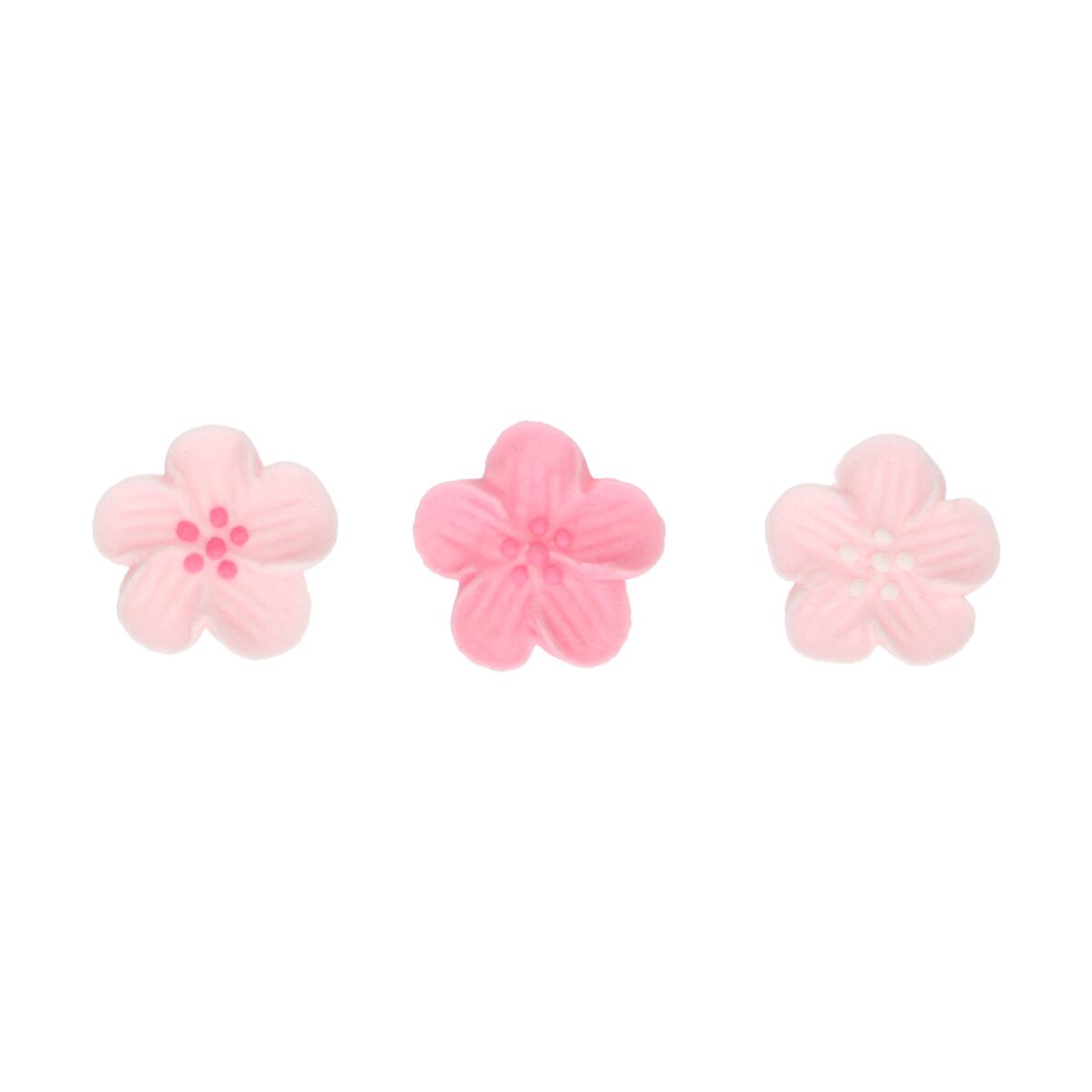 FunCakes Zucker-Deko Blumen Mix Rosa, 24er Set