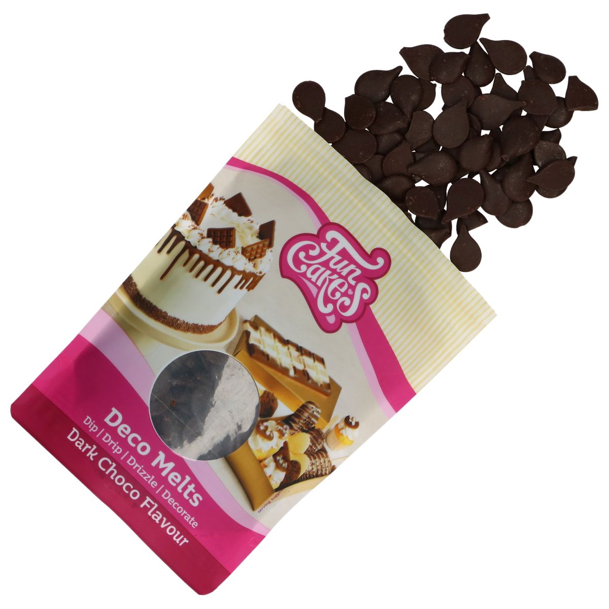 FunCakes Schmelzschokolade Deco Melts 250g